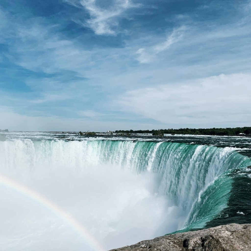 Victoria Falls panoramic view, Mosi-oa-Tunya waterfall, Zimbabwe side